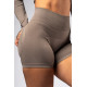 NEBBIA : ШОРТЫ High-Waist Push-Up Shorts POWER 893 "Light Brown"