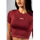 NEBBIA :ТОП Open-Back Sports Bra POWER 891 "Red"