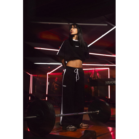 NEBBIA : ШТАНЫ Oversized Sweatpants POWER 896 " Black"