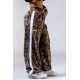 NEBBIA : ШТАНЫ Oversized Sweatpants POWER 896 " Light Brown Camo"