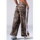 NEBBIA : ШТАНИ Oversized Sweatpants POWER 896 " Light Brown Camo"
