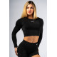 NEBBIA : ТОП Seamless Long-Sleeve Top POWER 892 "Black"