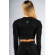 NEBBIA : ТОП Seamless Long-Sleeve Top POWER 892 "Black"
