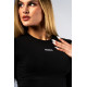 NEBBIA : ТОП Seamless Long-Sleeve Top POWER 892 "Black"