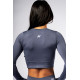 NEBBIA : ТОП Seamless Long-Sleeve Top POWER 892 "Grey"