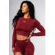NEBBIA : ТОП Seamless Long-Sleeve Top POWER 892 "Red"