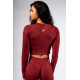 NEBBIA : ТОП Seamless Long-Sleeve Top POWER 892 "Red"