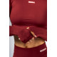 NEBBIA : ТОП Seamless Long-Sleeve Top POWER 892 "Red"