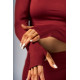 NEBBIA : ТОП Seamless Long-Sleeve Top POWER 892 "Red"