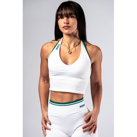 NEBBIA :ТОП Halter Top CLUB D’OR 640 "White"