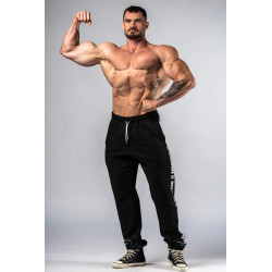 NEBBIA : ШТАНЫ Training Sweatpants HERO 296 Black