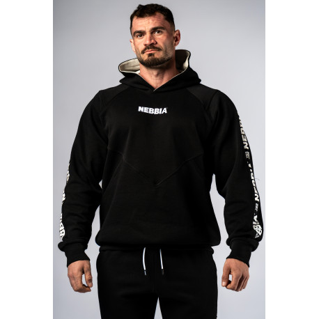 NEBBIA : ХУДИ Training Hoodie HERO 300 Black