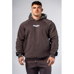 NEBBIA : ХУДИ Training Hoodie HERO 300 Brown 