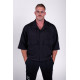 NEBBIA : РУБАШКА Boxy Fit Shirt With Pockets STREET ICON 599 Black