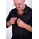 NEBBIA : РУБАШКА Boxy Fit Shirt With Pockets STREET ICON 599 Black