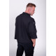 NEBBIA : РУБАШКА Boxy Fit Shirt With Pockets STREET ICON 599 Black