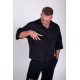 NEBBIA : СОРОЧКА Boxy Fit Shirt With Pockets STREET ICON 599 Black