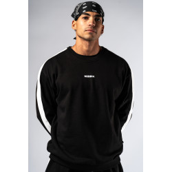 NEBBIA : СВИТШОТ Relaxed Sweatshirt POWER 903 Black