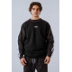 NEBBIA : СВИТШОТ Relaxed Sweatshirt POWER 903 Dark Brown Camo