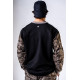 NEBBIA : СВИТШОТ Relaxed Sweatshirt POWER 903 Light Brown Camo
