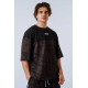 NEBBIA : ФУТБОЛКА Oversized Tee POWER 898 Dark Brown Camo