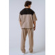 NEBBIA : ФУТБОЛКА Oversized Tee POWER 898 Light Brown