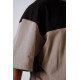 NEBBIA : ФУТБОЛКА Oversized Tee POWER 898 Light Brown