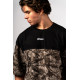 NEBBIA : ФУТБОЛКА Oversized Tee POWER 898 Light Brown Camo