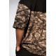 NEBBIA : ФУТБОЛКА Oversized Tee POWER 898 Light Brown Camo