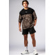 NEBBIA : ФУТБОЛКА Oversized Tee POWER 898 Light Brown Camo