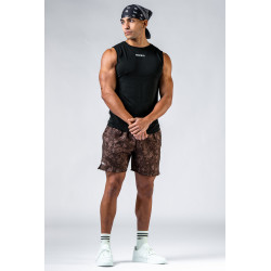 NEBBIA : ШОРТИ Training Shorts POWER 902 Dark Brown Camo