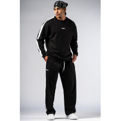 NEBBIA : ШТАНИ Relaxed Sweatpants POWER 904 Black