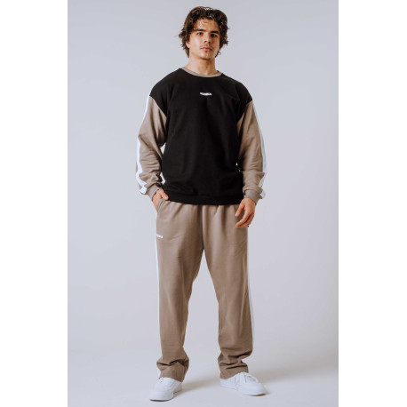 NEBBIA : ШТАНИ Relaxed Sweatpants POWER 904 Light Brown
