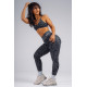 NEBBIA : ЛЕГГИНСЫ Push-Up Compression Leopard Leggings PRIMAL 849 "Black Leopard"