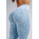 NEBBIA : ЛЕГГИНСЫ Push-Up Compression Leopard Leggings PRIMAL 849 "Blue Leopard"