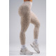 NEBBIA : ЛЕГГИНСЫ Push-Up Compression Leopard Leggings PRIMAL 849 "Cream Leopard"