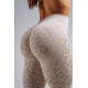 NEBBIA : ЛЕГІНСИ Push-Up Compression Leopard Leggings PRIMAL 849 "Cream Leopard"