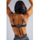 NEBBIA : ТОП Medium Support Leopard Sports Bra PRIMAL 854 "Black Leopard"