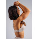 NEBBIA : ТОП Medium Support Leopard Sports Bra PRIMAL 854 "Cream Leopard"