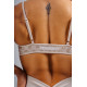 NEBBIA : ТОП Medium Support Leopard Sports Bra PRIMAL 854 "Cream Leopard"