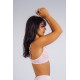 NEBBIA : ТОП Medium Support Leopard Sports Bra PRIMAL 854 "Pink Leopard"