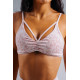 NEBBIA : ТОП Medium Support Leopard Sports Bra PRIMAL 854 "Pink Leopard"