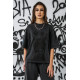 NEBBIA : ФУТБОЛКА Sexsdreams Women’s Oversized Tee 813 "Black"