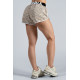 NEBBIA : ШОРТЫ Leopard Training Shorts PRIMAL 855 "Cream Leopard"
