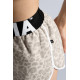 NEBBIA : ШОРТИ Leopard Training Shorts PRIMAL 855 "Cream Leopard"