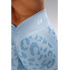 NEBBIA : ШОРТЫ Push-Up Compression Leopard Shorts PRIMAL 856 "Blue Leopard"