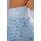 NEBBIA : ШОРТЫ Push-Up Compression Leopard Shorts PRIMAL 856 "Blue Leopard"