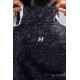 NEBBIA : КОФТА Half-Zip Leopard Sweatshirt PRIMAL 866 "Black Leopard"