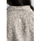 NEBBIA : КОФТА Half-Zip Leopard Sweatshirt PRIMAL 866 "Cream Leopard"