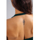 NEBBIA : МАЙКА Halter Top with Built-in Bra PRIMAL 863 "Dark Green"